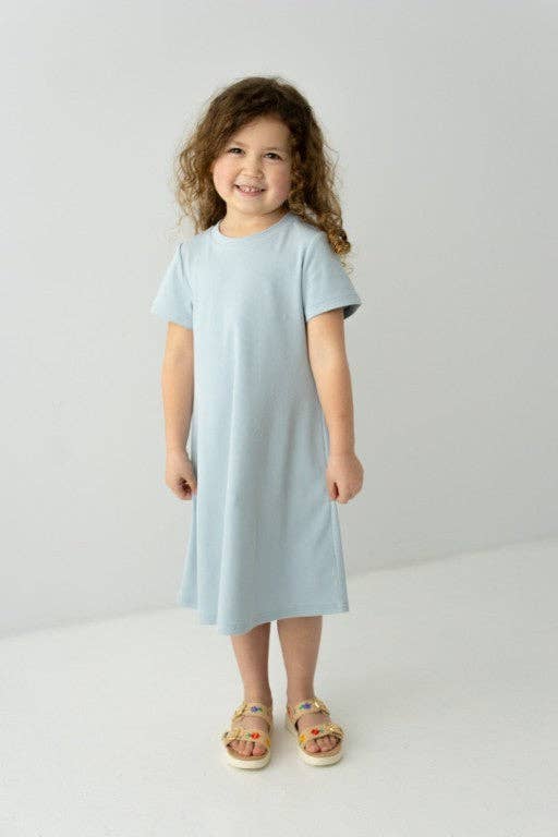 'Hope' Girl Ribbed T-Shirt Dress