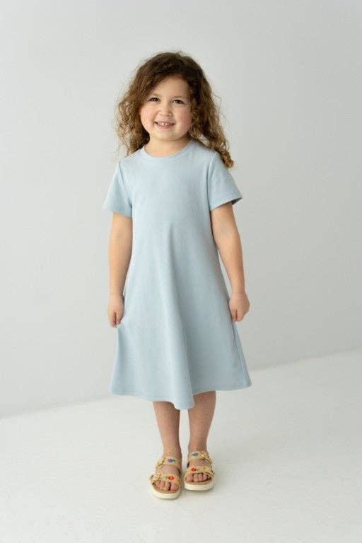 'Hope' Girl Ribbed T-Shirt Dress