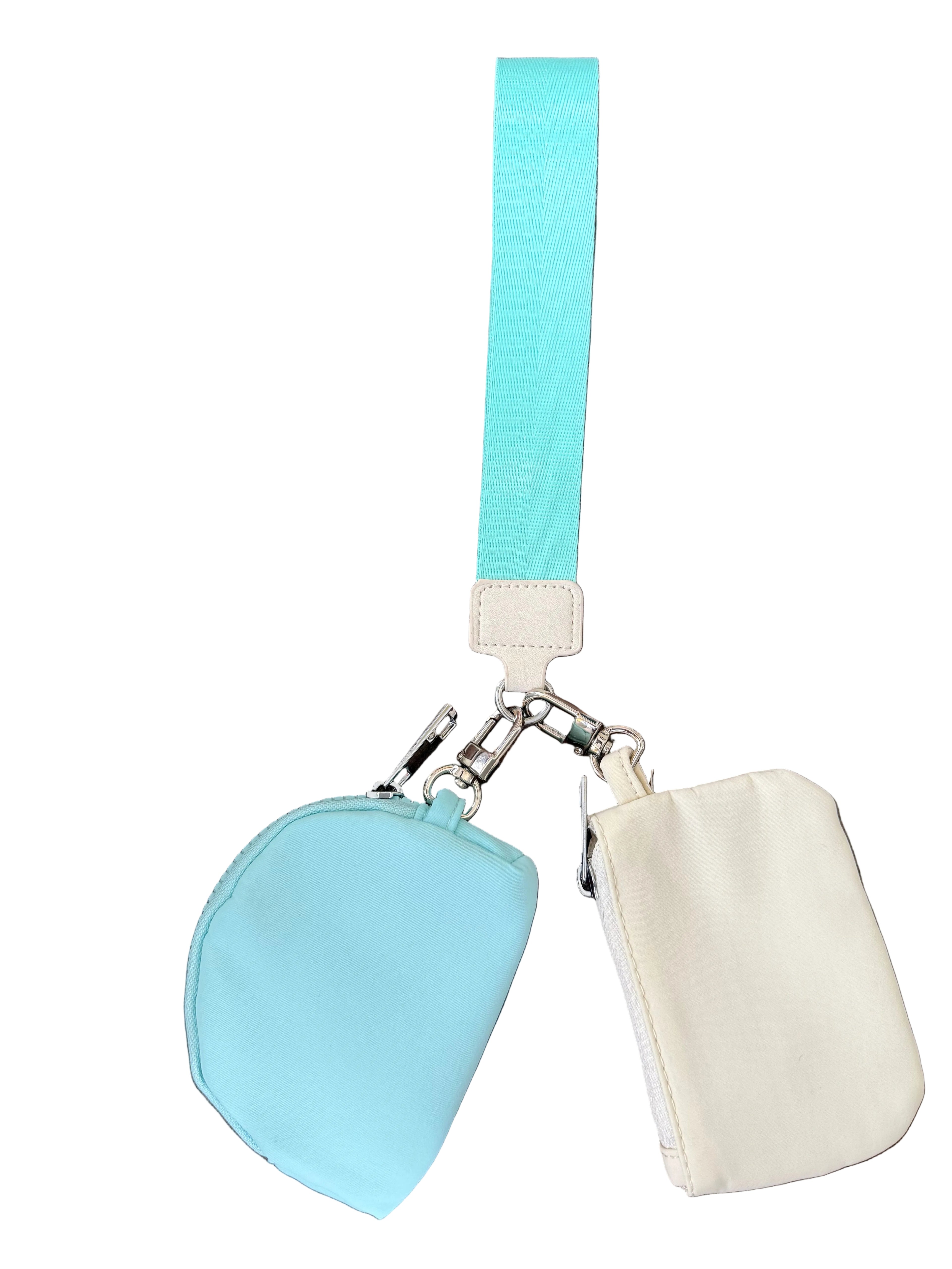 New Fashion Wristlet Bag - Portable Card Holder & Mini Coin Purse for Bank Cards