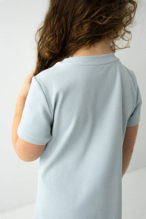 'Hope' Girl Ribbed T-Shirt Dress