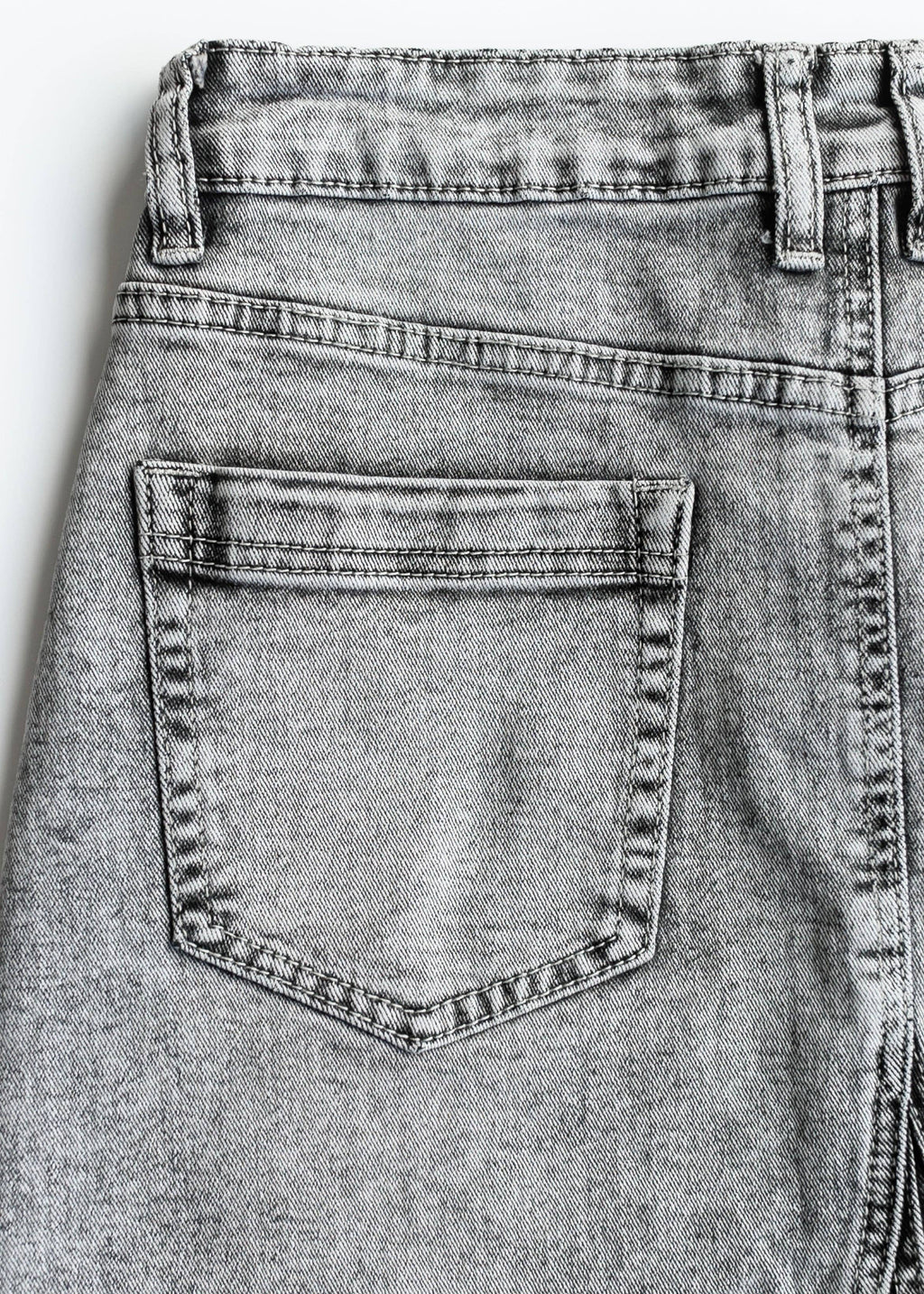 Claire A-line Denim Midi Skirt